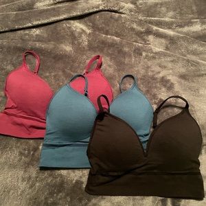 Set of 3 Jockey Bras - size M Stretchy Comfortable
